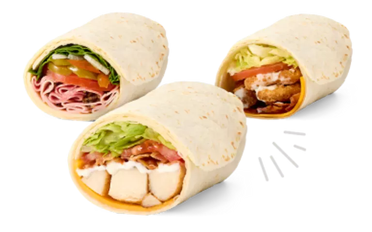 Wraps Built-To-Order wawa menu