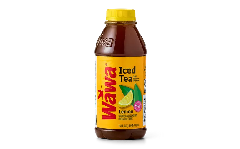 Iced Tea wawa menu