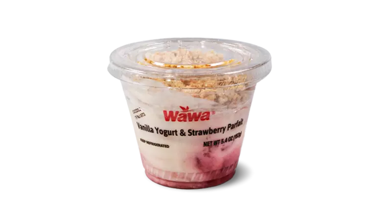 FruitRefrigeratedSnacks StrawberryVanilla-YogurtParfaitwawa menu