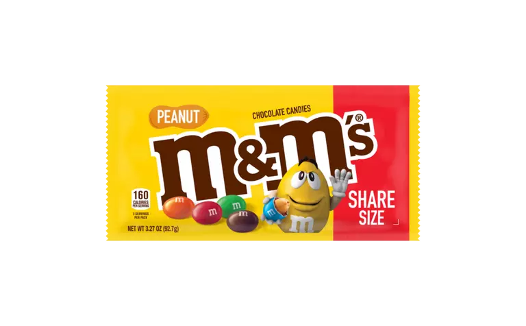 M&M Peanut Share Size, 3.27 oz wawa menu
