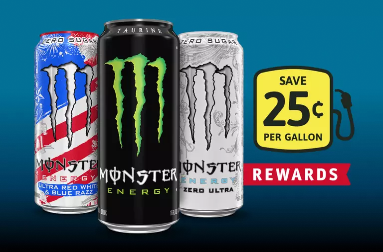 monster drinks wawa menu