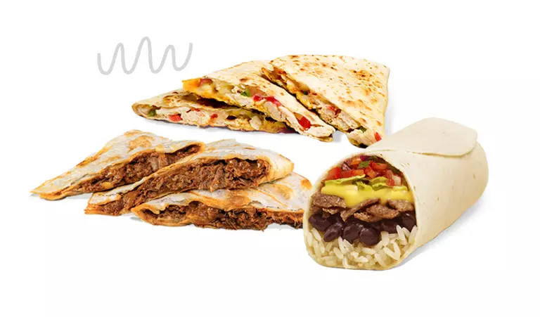 QuesadillasandBurritos wawa menu