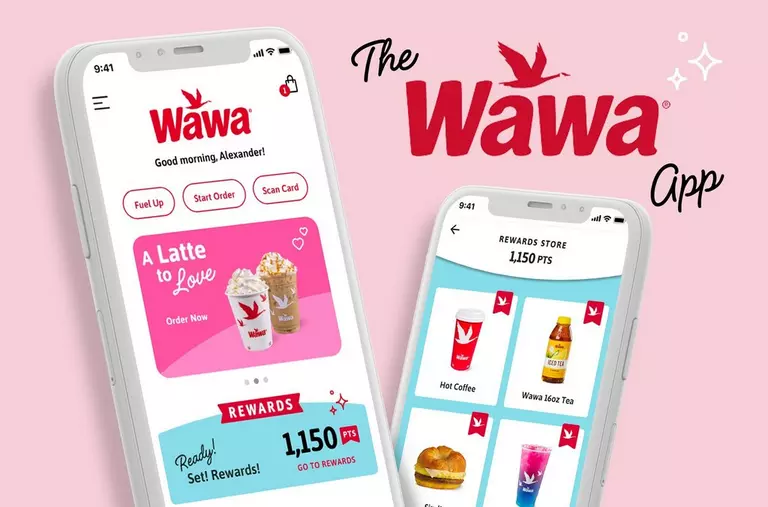 wawa app card