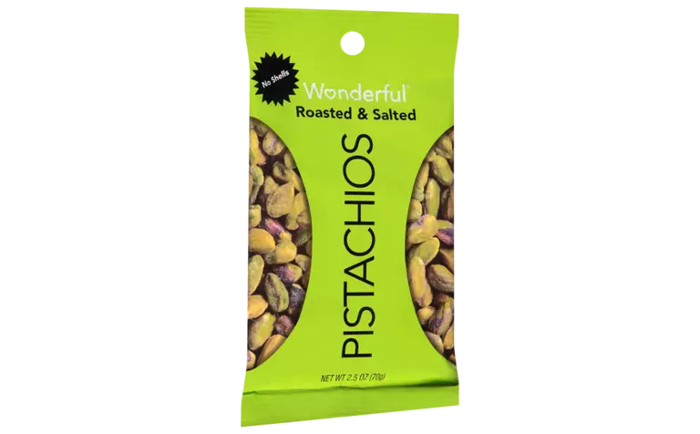 Wonderful Pistachios No Shell, 2.5 oz wawa menu