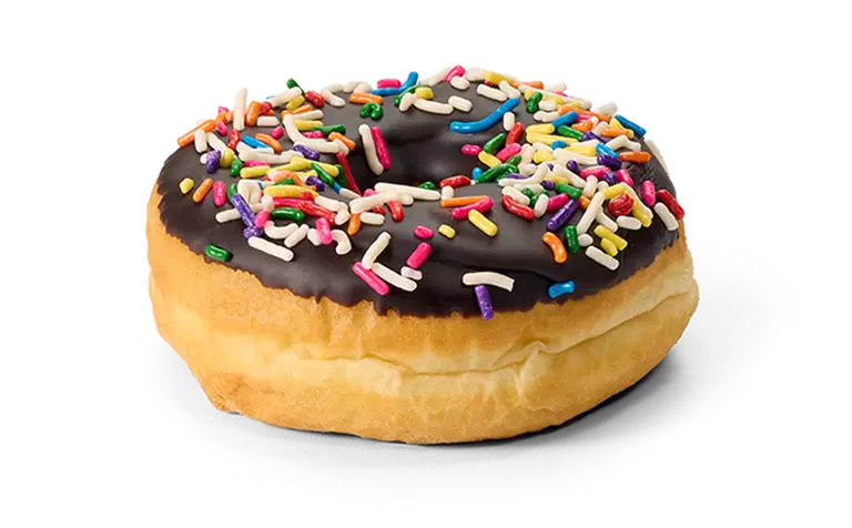 Chocolate_Frosted_Sprinkle_Donut- wawa menu